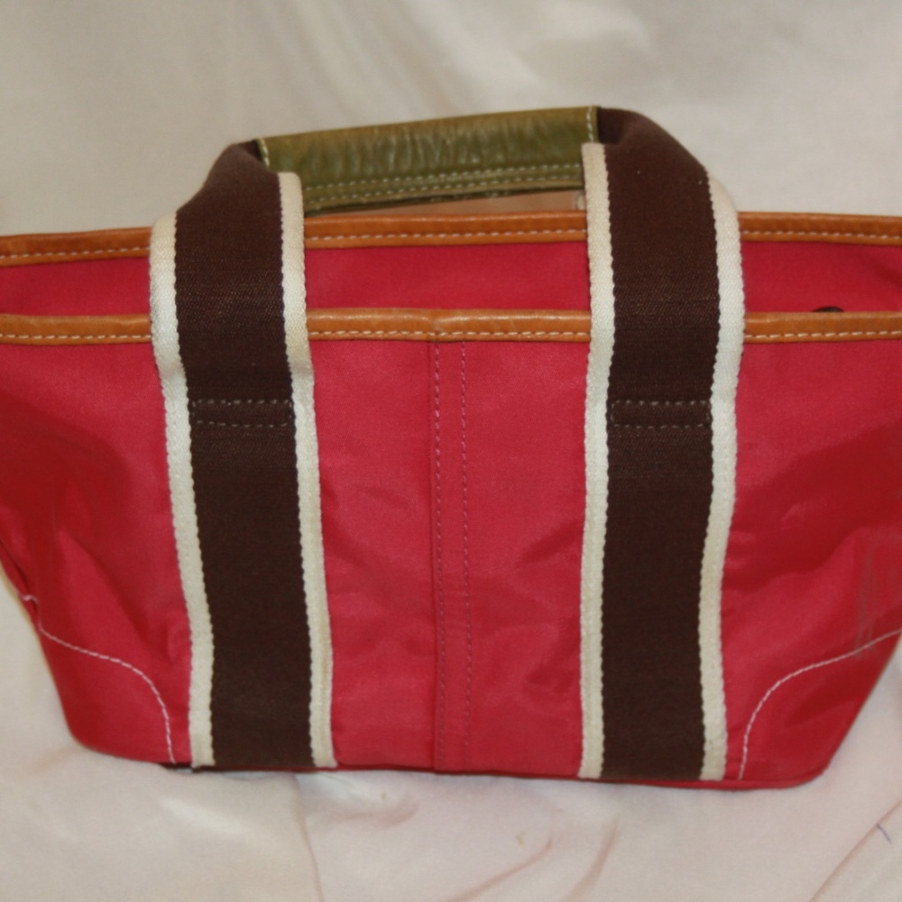 COACH 6260 Pink Mini Hamptons Nylon Purse Bag - Picture 4 of 6